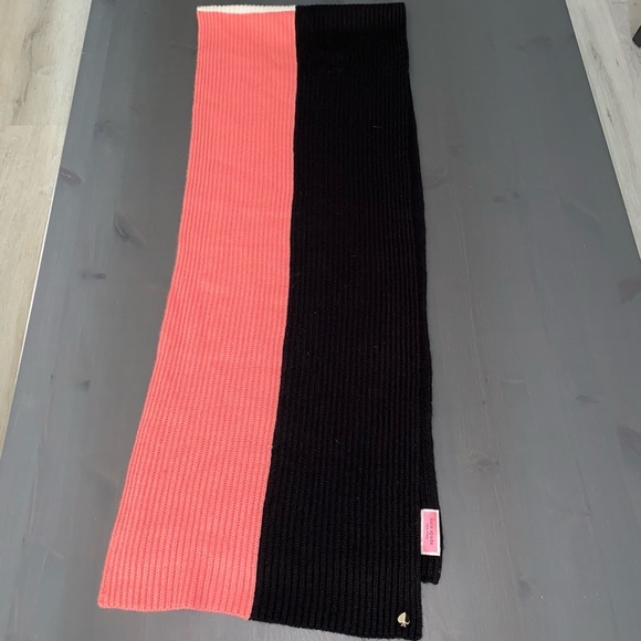 KATE SPADE NEW YORK colorblock wool blend scarf - Picture 3 of 8